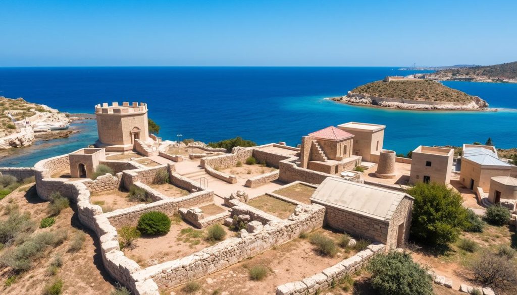 Historical sites in Comino Historical sites in Comino