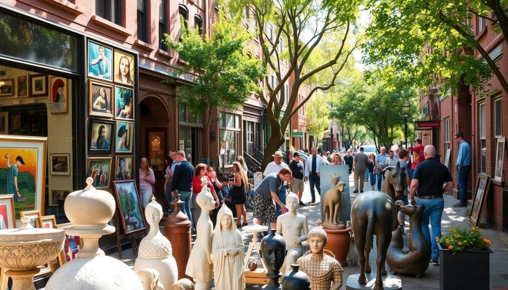 Hoboken art galleries showcasing local talent