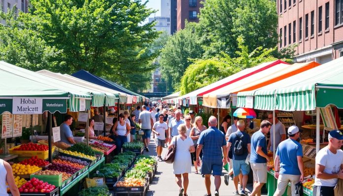 Hoboken farmers markets