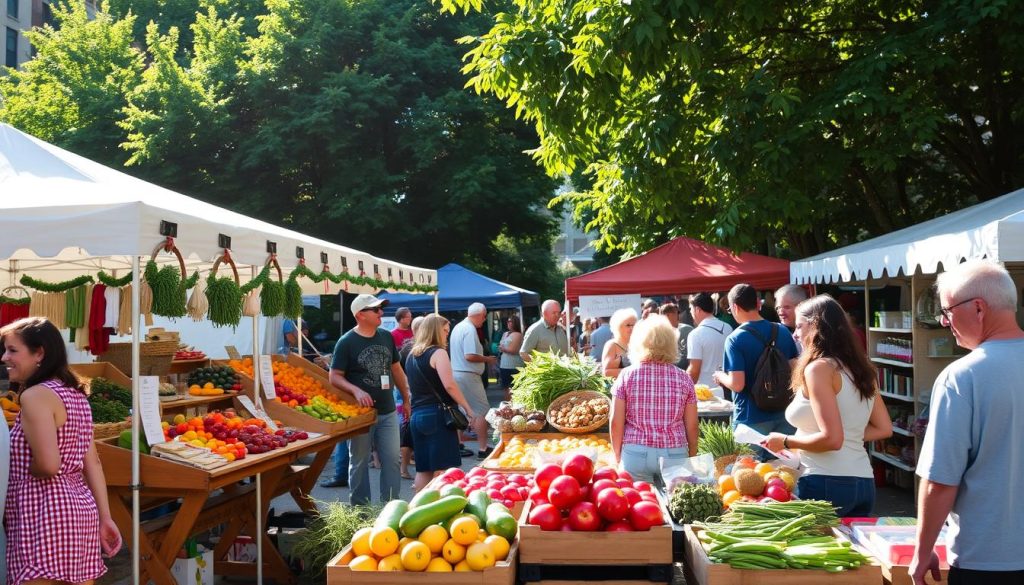 Hoboken farmers markets showcasing local food and community engagement