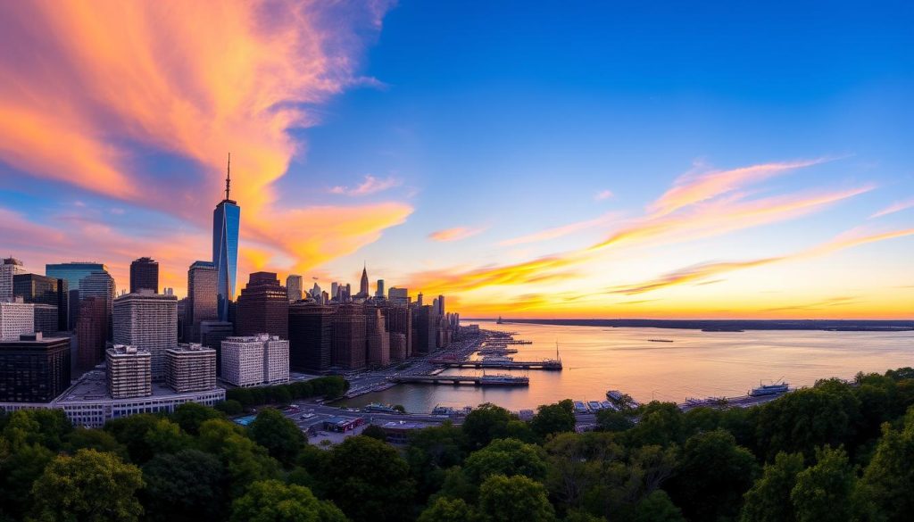 Hoboken skyline overlooks for NYC skyline photography Hoboken skyline overlooks for NYC skyline photography