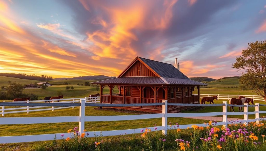 Horse ranch accommodation