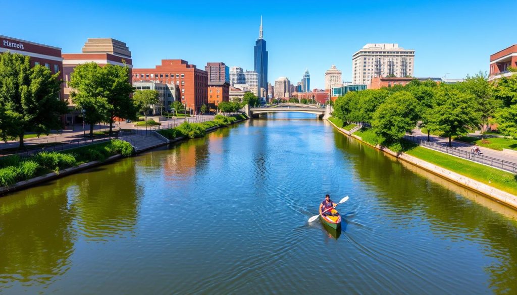 How can you experience the Central Canal in Indianapolis? How can you experience the Central Canal in Indianapolis?