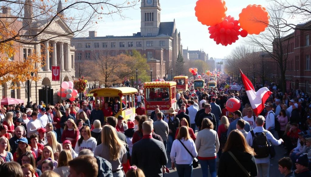 IU Homecoming parade