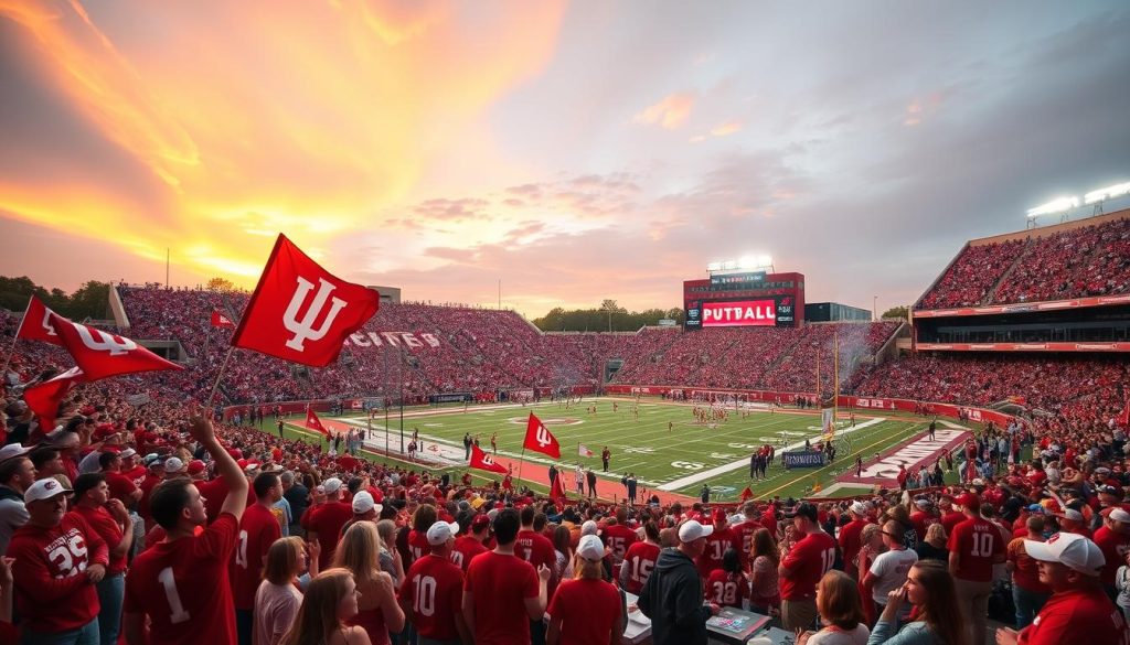 IU football game atmosphere