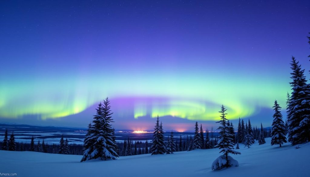 Ideal time to see Northern Lights in Fairbanks Ideal time to see Northern Lights in Fairbanks