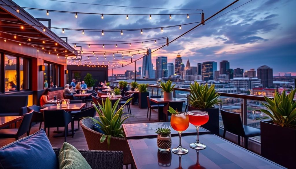 Indianapolis rooftop dining