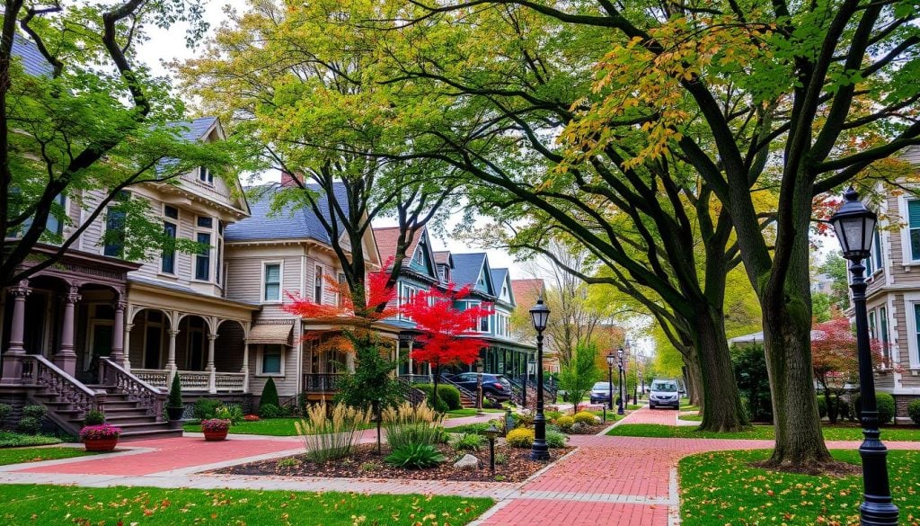 Indianapolis tourist areas in Historic Lockerbie Square