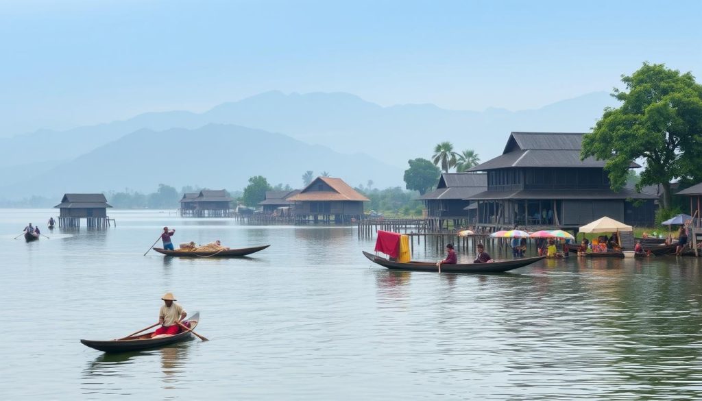 Inle Lake traditional lifestyle Inle Lake traditional lifestyle
