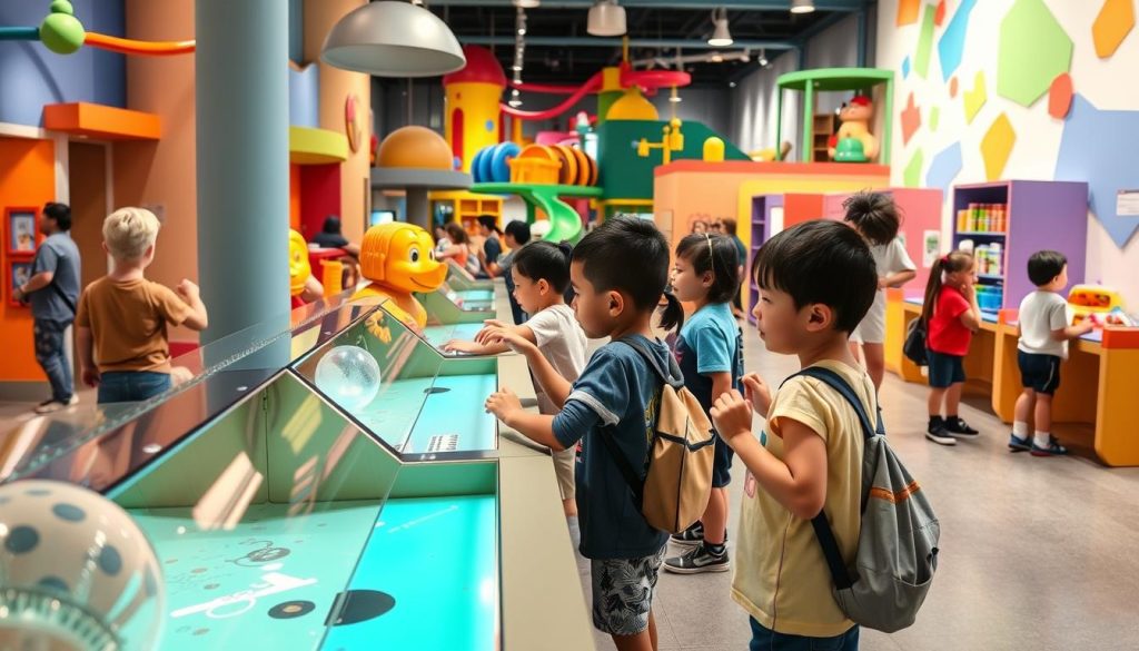 Interactive exhibits for children in top museums