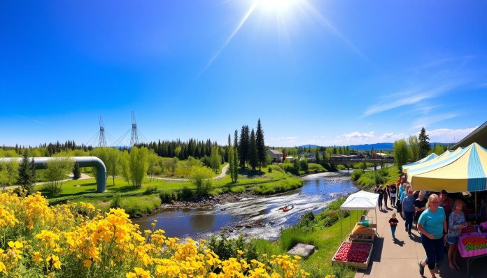 Is Fairbanks expensive to visit in summer?