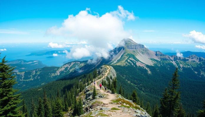 Is it possible to hike to the top of Mount Roberts?