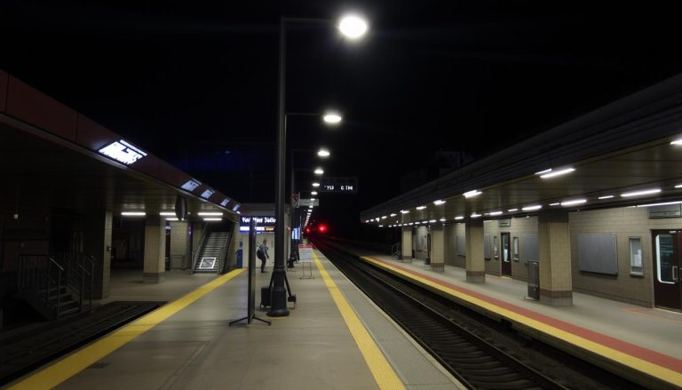 Is the Newark Penn Station area safe at night?