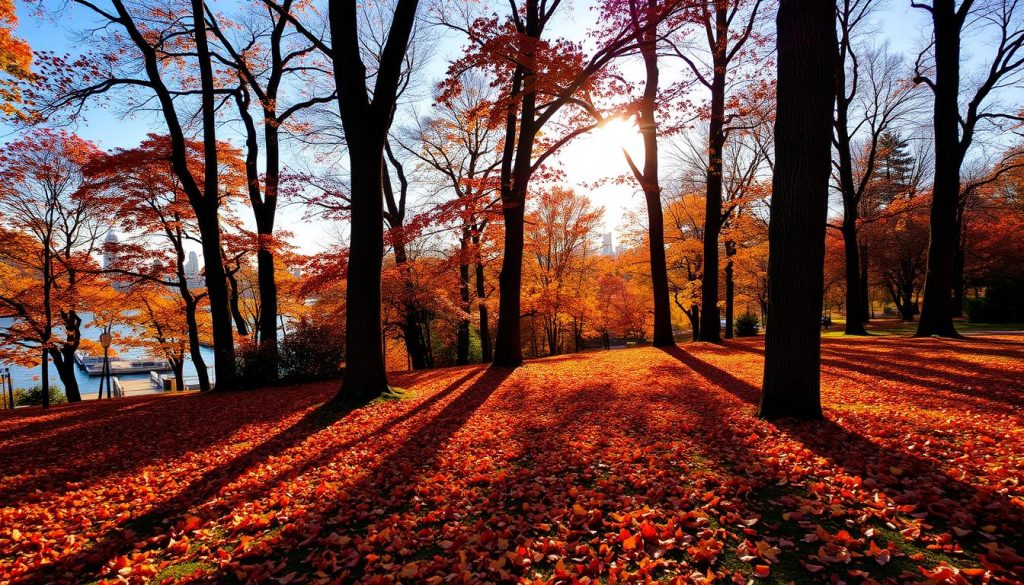 Jersey City leaf peeping spots