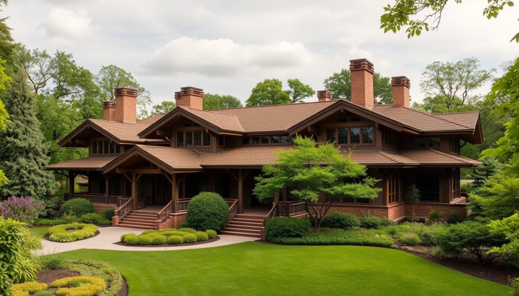 John D. Haynes House Frank Lloyd Wright unique architecture John D. Haynes House Frank Lloyd Wright unique architecture