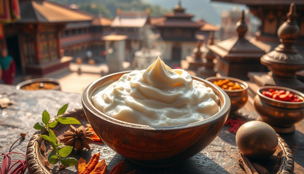Juju Dhau, the King of Yogurt in Bhaktapur Juju Dhau, the King of Yogurt in Bhaktapur