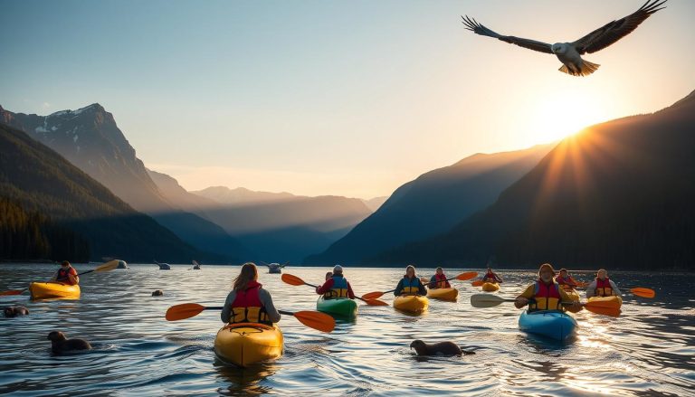 Juneau kayaking tours for wildlife viewing