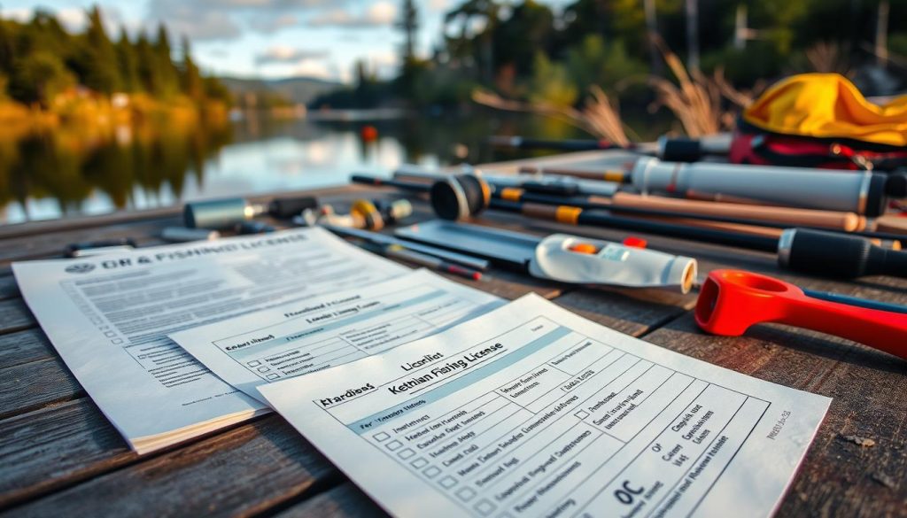 Ketchikan fishing license preparations