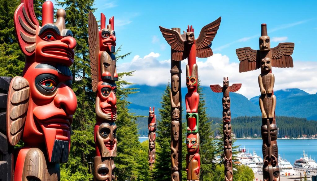 Ketchikan sightseeing totem poles Ketchikan sightseeing totem poles