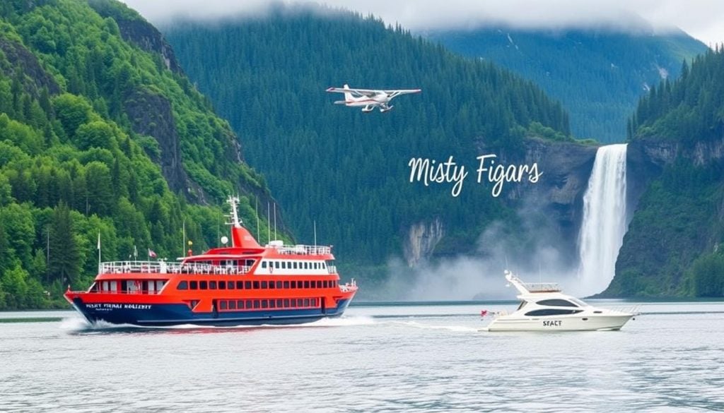 Ketchikan to Misty Fjords transportation options