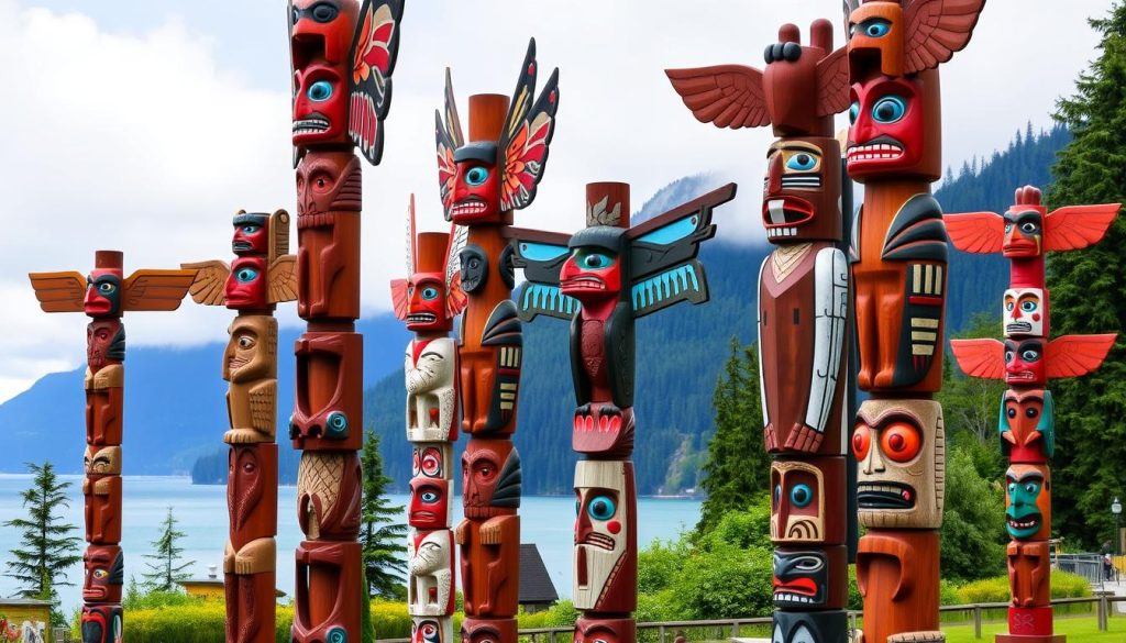 Ketchikan totem pole locations