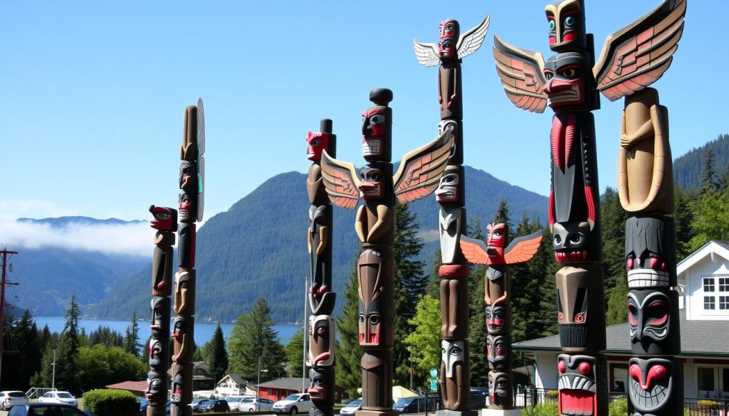 Ketchikan totem pole locations