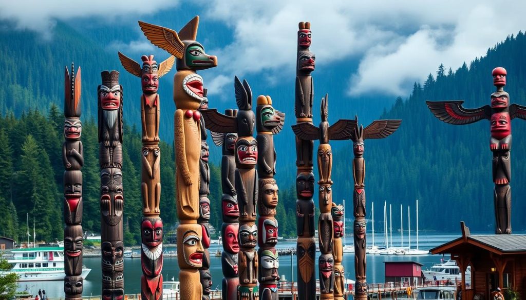 Ketchikan totem pole locations