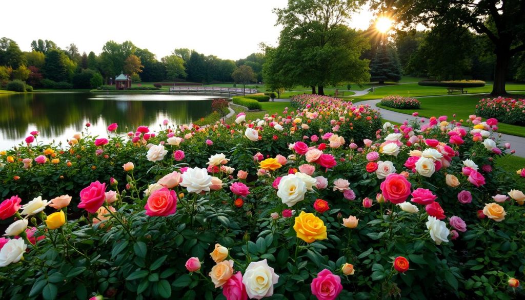 Lakeside Park Rose Garden