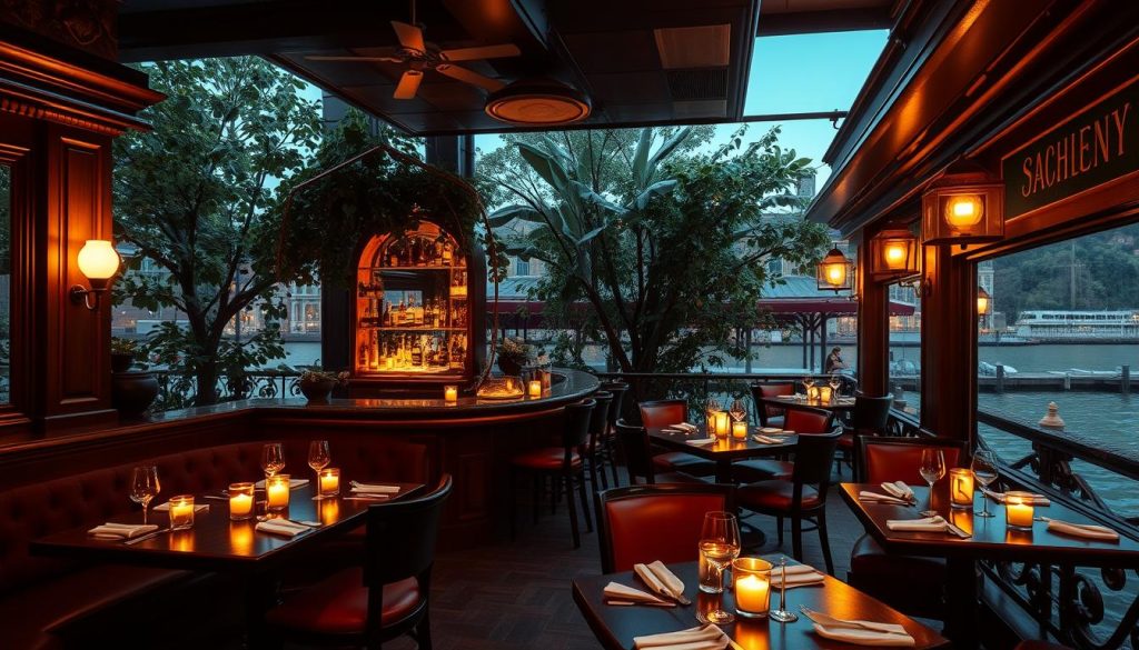 Levee Bourbon Lounge - a romantic Louisville restaurant Levee Bourbon Lounge - a romantic Louisville restaurant
