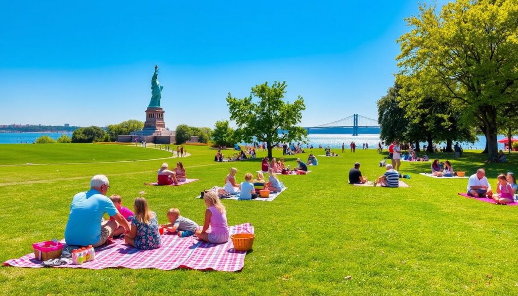 Liberty State Park urban picnic oasis Jersey City Liberty State Park urban picnic oasis Jersey City