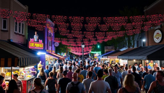 Live music scene in Springfield