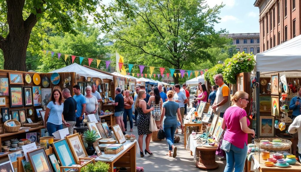 Local artists markets Indianapolis