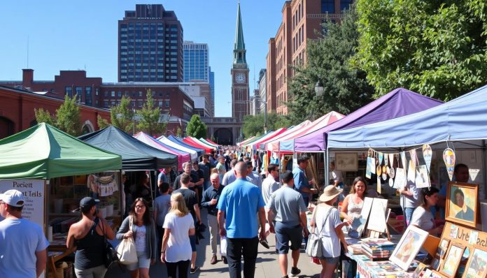 Local artists markets and craft fairs Indianapolis