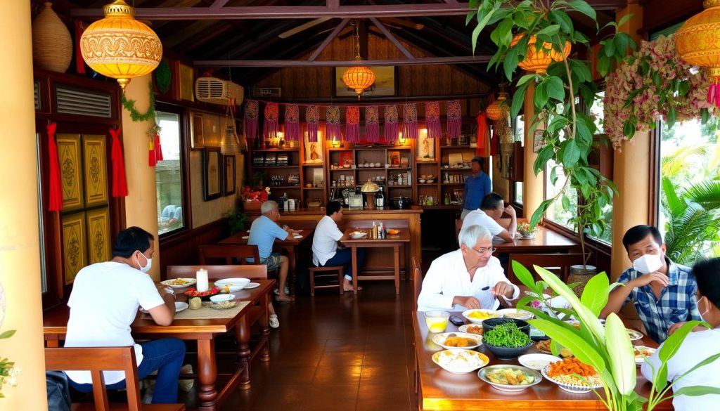 Local dining in Nyaung Shwe