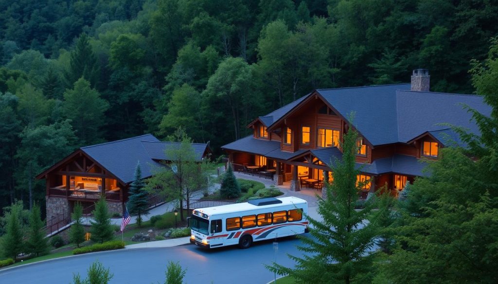 Lodging near Mammoth Cave with shuttle service