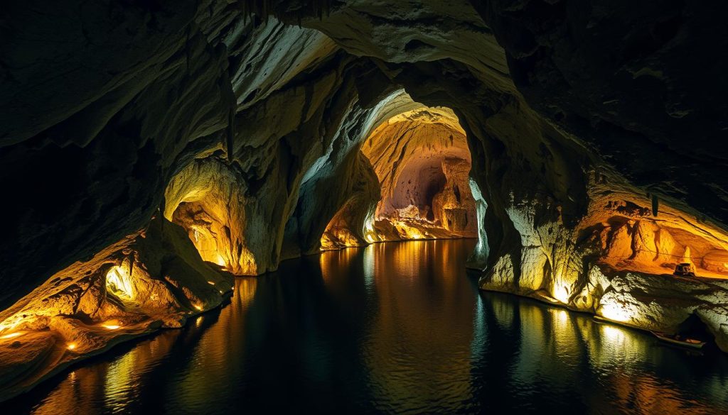 Lost River Cave underground boat tour