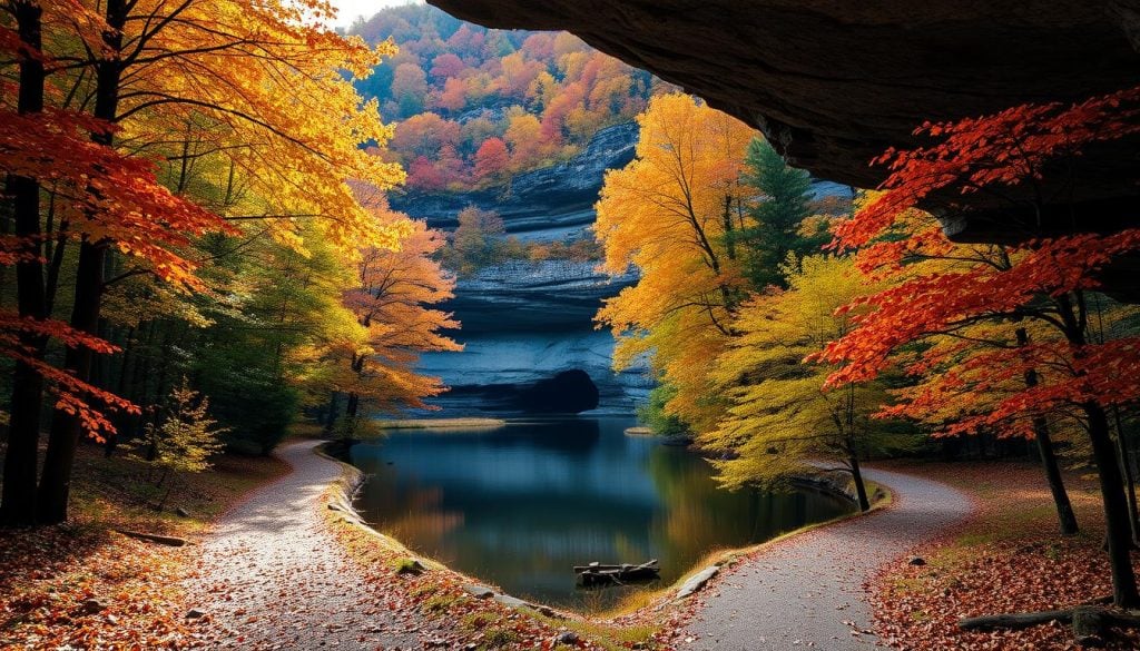 Mammoth Cave National Park fall weather