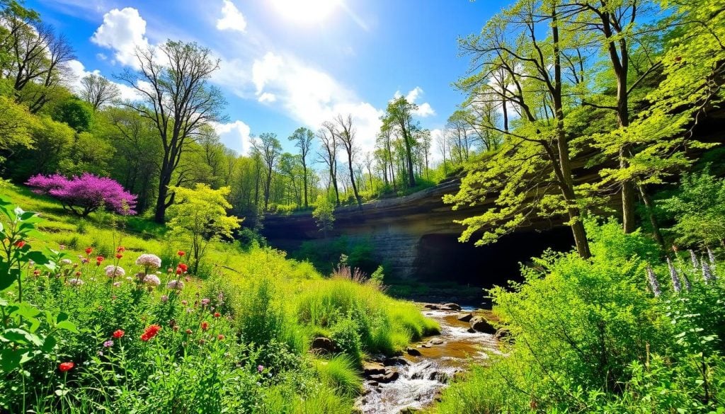 Mammoth Cave National Park spring weather