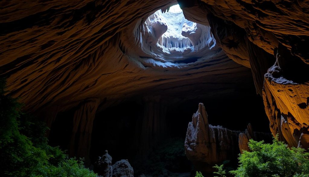 Mammoth Cave National Park with its extensive cave system Mammoth Cave National Park with its extensive cave system