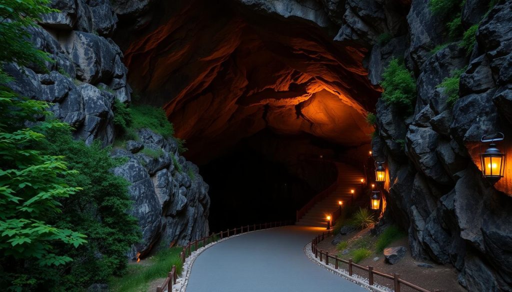 Mammoth Cave self-guided tour access Mammoth Cave self-guided tour access