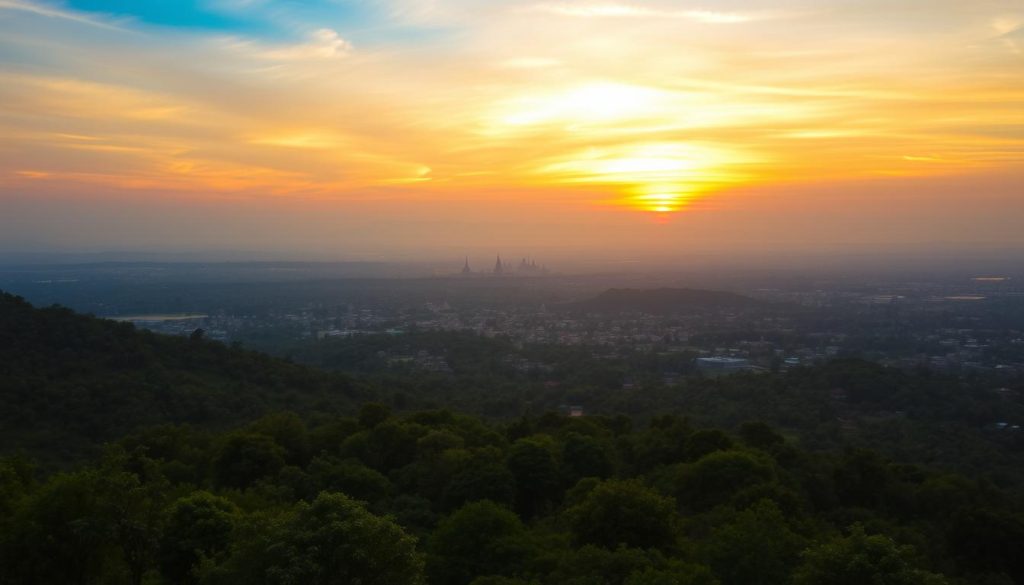 Mandalay Hill panoramic views Mandalay Hill panoramic views