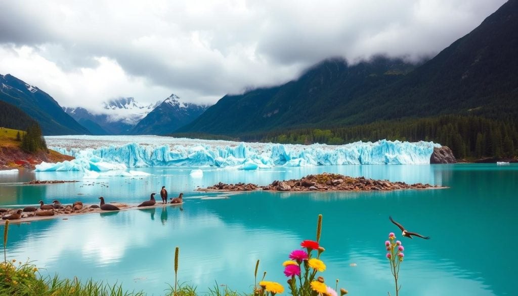 Mendenhall Glacier ecosystem