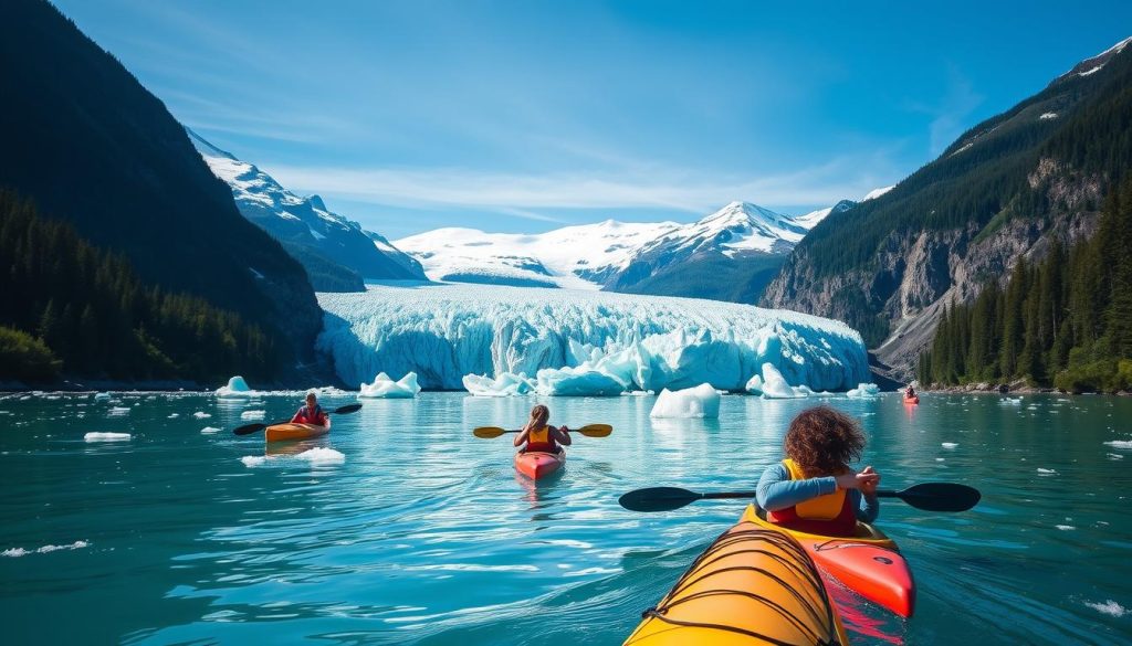 Mendenhall Glacier kayaking Mendenhall Glacier kayaking