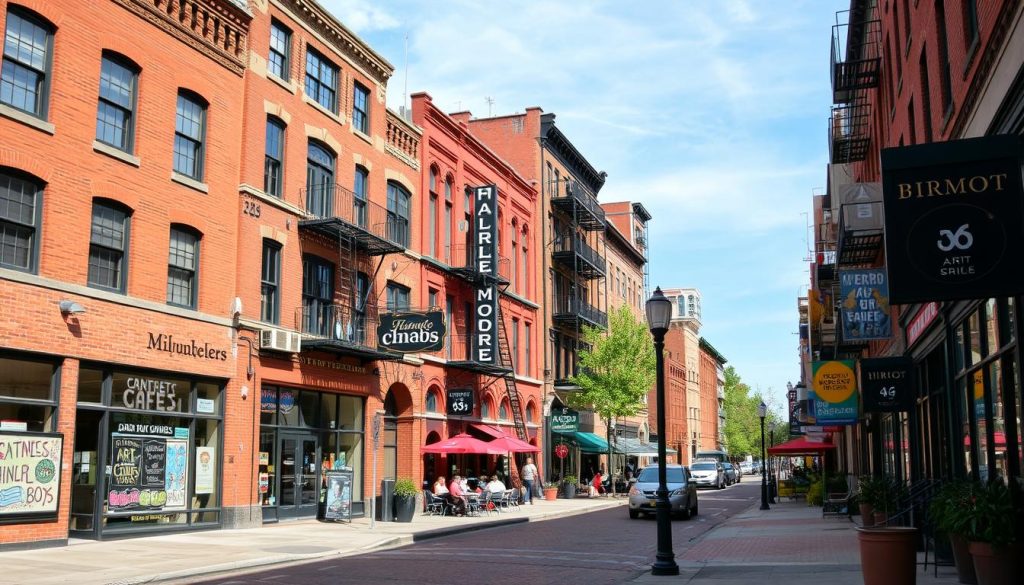 Milwaukee attractions in the Historic Third Ward Milwaukee attractions in the Historic Third Ward