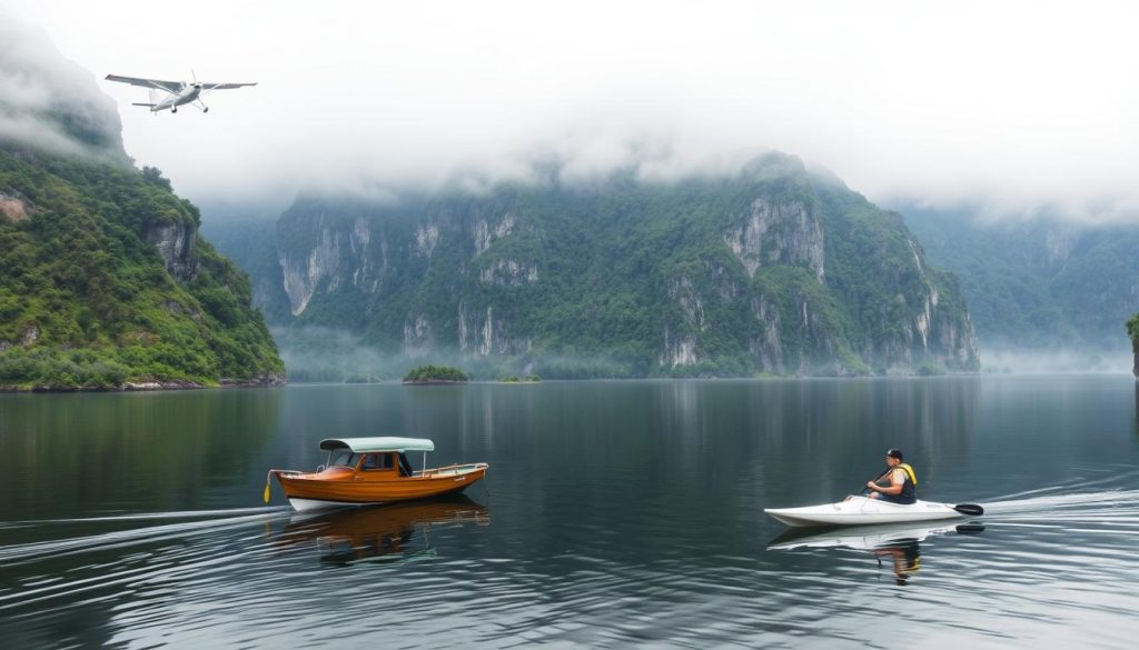 Misty Fjords transportation options Misty Fjords transportation options