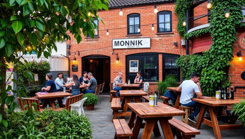Monnik Beer Co. outdoor seating experience Monnik Beer Co. outdoor seating experience