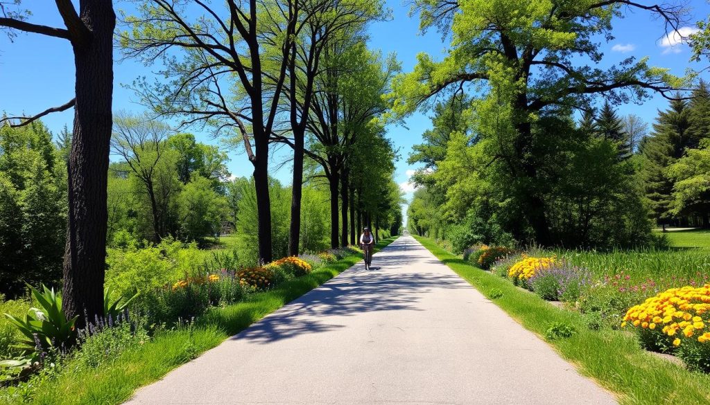 Monon Rail Trail Indianapolis bike trails Monon Rail Trail Indianapolis bike trails