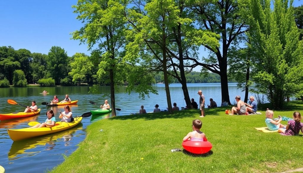 Monroe Lake outdoor fun