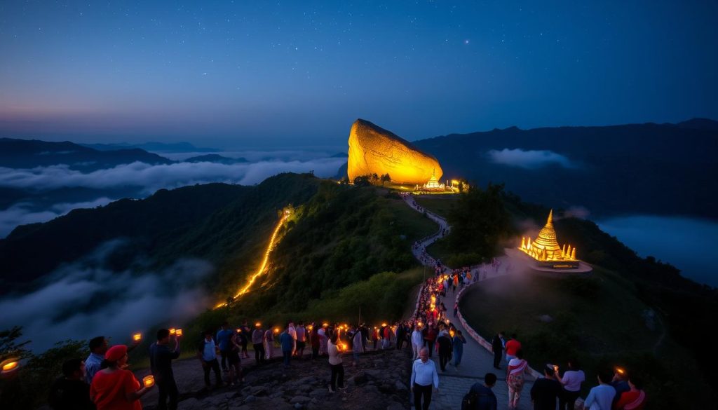 Mount Kyaiktiyo pilgrimage Mount Kyaiktiyo pilgrimage