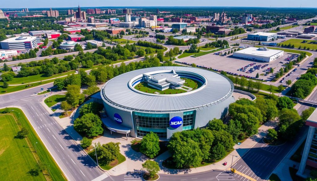 NCAA Hall of Champions location